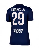 Paris Saint-Germain Bradley Barcola #29 Hjemmedrakt Dame 2025-26 Korte ermer